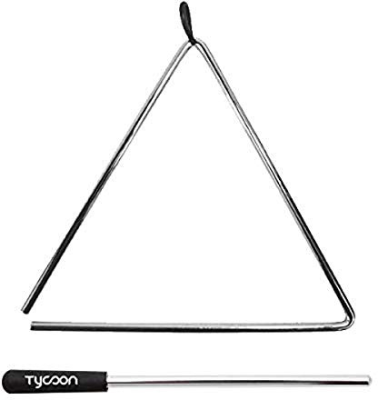 Tycoon Percussion 10 Inch Aluminum Triangle