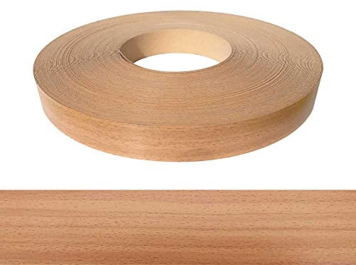 Kantenumleimer Melamin 22mm x 50m mit Schmelzkleber in Buche Dekor