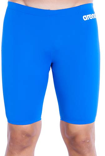 ARENA Solid Costume Uomo Piscina, Costume da Bagno in Tessuto MaxLife ad Asciugatura Rapida con Massima Resistenza al Cloro e Protezione UV 50+