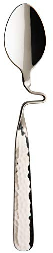 Villeroy & Boch - NewWave Caffè Kaffeelöffel, kleiner Löffel im NewWave Wellendesign aus hochwertigem Edelstahl, spülmaschinenfest, 17,5 cm, 14-5714-0160, Silber