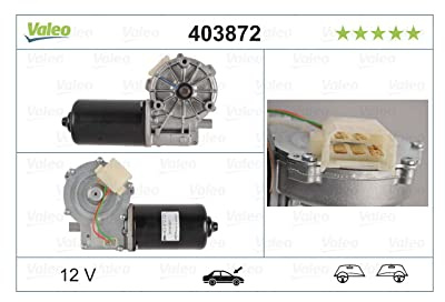 Valeo Wischermotor 403872 | Kompatibel mit: MERCEDES-BENZ T2/LN1 Bus, T2/LN1 Kasten, T2/LN1 Kipper, T2/LN1 Pritsche/Fahrgestell, VARIO Bus, VARIO Kasten