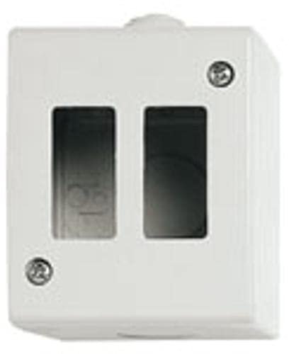 Vimar Scatole di superficie - Scatola superficie ip40 2 modulo 8000 grigio
