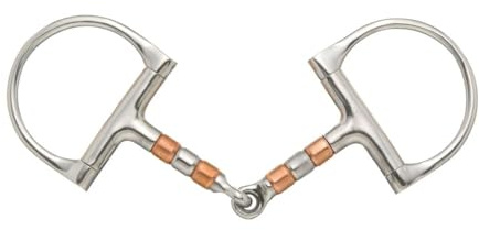 Tough 1 Kelly Silver Star Racing Dee Gebiss mit Kupferrollenmund, 12,7 cm