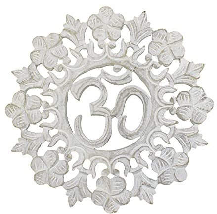 budawi® Wall Hangings Wandbild OM Wanddeko Wandschmuck Mandala Indisch Deko