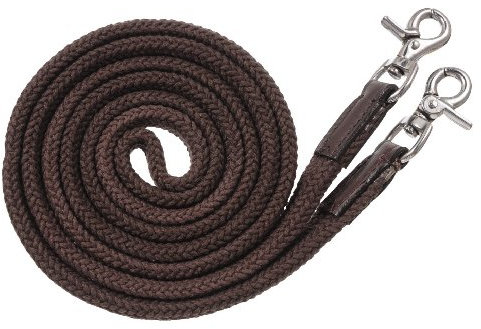 Tough 1 Royal King Deluxe Zügel, flach, braun