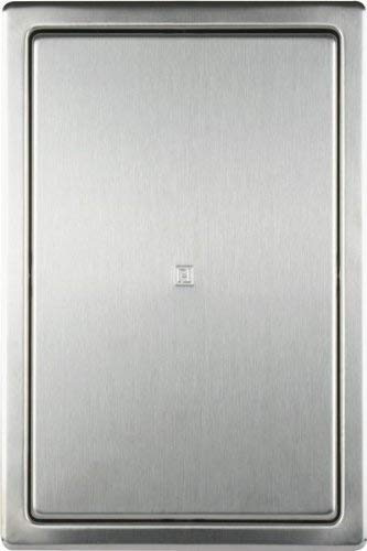 Haco Revisionstür 124– Revisionsklappe aus Edelstahl, gebürstet, mit Einbaurahmen: 200 x 300 mm)