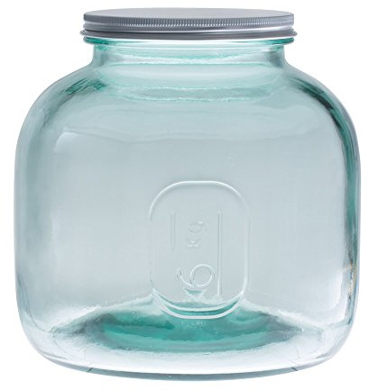 Table Passion - Pot en verre recyclé 6 l avec couvercle vissable