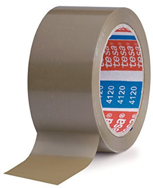 Tesa nastro da imballaggio in PVC (66m: 5mm) marrone