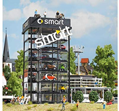 Busch 1001 - Torre Expositor para Coches Smart en Miniatura