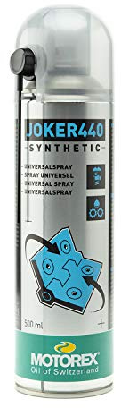 Motorex 302317 Joker 440 Fully Sythetic Universal lubricating and Corrosion Protection Spray, (500ml) 0.5 Liters