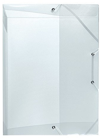 Herlitz 1948678 Heftbox, DIN A4, aus PP, transluzent