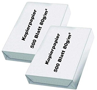 1000 Blatt EasyInk Kopierpapier Druckerpapier Papier DIN A4 80g/m²