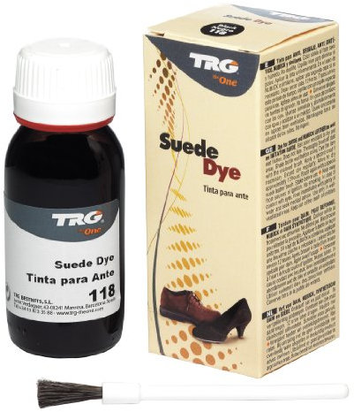 TRG The One Suede Dye, Durchdringende Tinte für Wildleder, Rot (112 Red), 50 ml