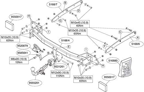 Thule 516800 - Gancio Traino