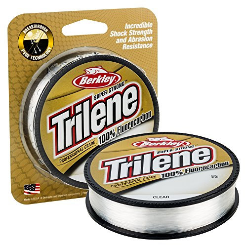 Berkley Trilene Fluorocarbon Professional Grade Filler Spool Fishing Line, Clear, 10 lb./200 yd.