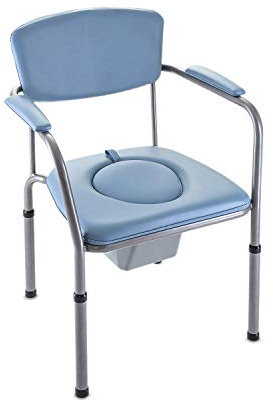 Invacare H440 Omega ECO Toilettenstuhl hellblau