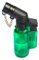 Briquet-tempête coudé Turbo Jet Flamme ; Couleur : Rouge, Vert, Noir, Bleu, Orange + + + POST GRATUIT
