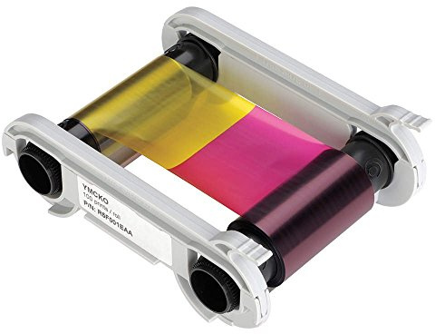 Evolis R6F003AAA 6 Panel Farbband, Ymcko-K, 200 Drucke/Rolle