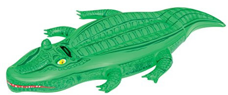 Bestway Crocodile Ride On Pool Float - Green, 66 Inch
