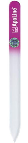 APOLINE Nagelfeile Glas 14 cm pink 1 St