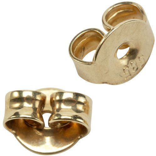 Pousetten Goldschließe Gegenstecker Verschluss Schließe 585 Gold Gelbgold Unisex