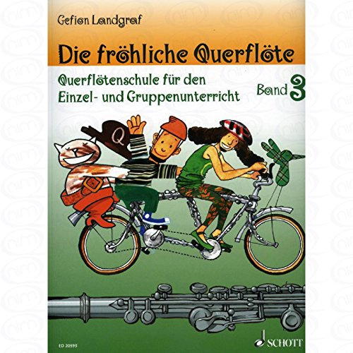 Die froehliche Querfloete 3 - arrangiert für Querflöte [Noten/Sheetmusic] Komponist : LANDGRAF GEFION
