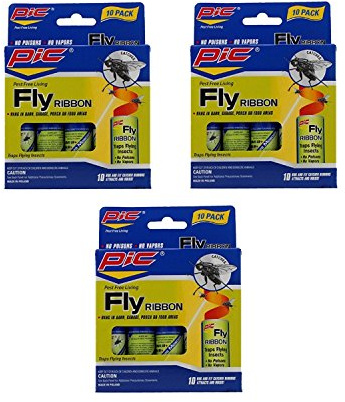 Pic FR10B Sticky Fly Ribbons (30-Pack)