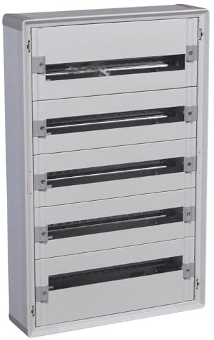 401805 Legrand Tableau de distribution isolant XL3 160-5 rangées de 24 modules - Tout modulaire prêt à l'emploi