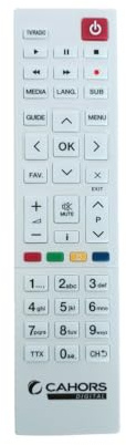 Télécommande d'origine pour récepteur CAHORS VEOX & TEOX