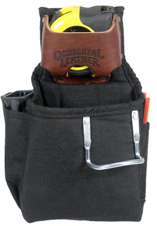 Occidental Leather 6-in-1 Pouch - 6 Pockets & Tool Holders - Compact - Made in USA