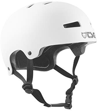 TSG Kinder Evolution Solid Color Helm, Satin White, XXS/XS