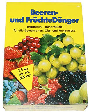 Organic Mineral Berry and Fruit Fertiliser 5kg