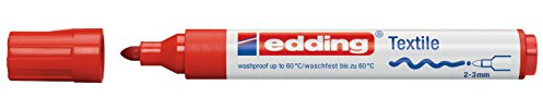 T-Shirtmarker rot EDDING 4500 2 2-3mm