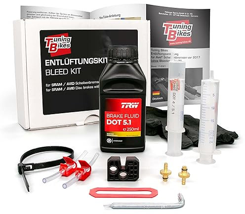 TB Kit de Purge/Bleed Kit pour Freins à disques Avid/SRAM