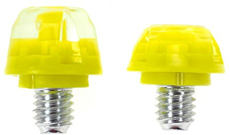 Adidas TRX Tpu stift 6 mm x 9 mm – herrörhängen, lime/silver, storlek NS
