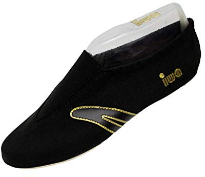 IWA-Gymnastikschuhe IWA 507 Art Sneakers Made in Germany, Jungen Herren Damen, Schwarz, 42