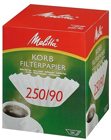 Melitta Filtro a cestello 90, bianco, 250 pezzi