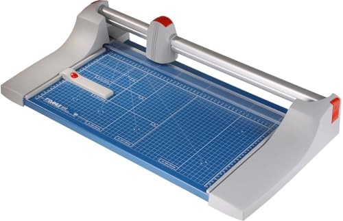 Dahle - Cortadora de papel (formato A2, 510 mm de longitud de corte, grosor máximo de corte: 3,5 mm), color azul