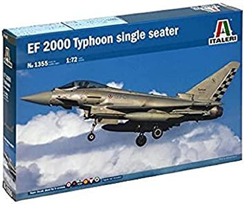 Italeri 510001355 - 1:72 EF-2000 Typhoon Kampfflugzeug Single Seater