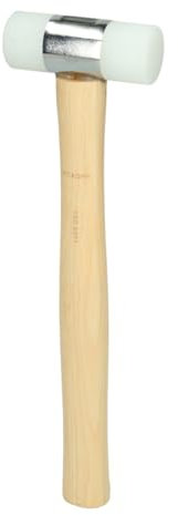 KS TOOLS Maillet à embout nylon 200g - tête Ø28mm - avec manche frêne galbé Multicolore