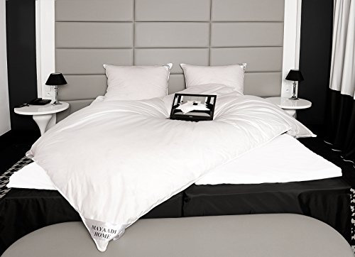Mayaadi-Home HS58 BALLONBETT FEDERBETT BETTDECKE 135x200cm 50% Daunen 50% 2400 Gr. Federn OBERBETT Winter Decke