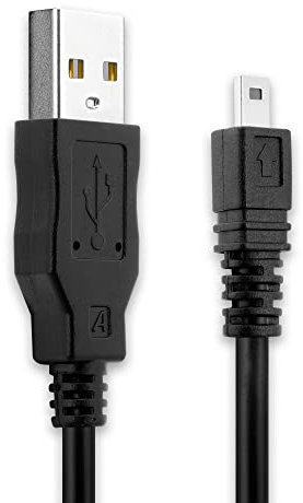 CELLONIC 8 Pin Mini USB Câble de données 1.5m compatible avec Nikon D750 D3300 D5200 D5300 D3200 D7200 Coolpix 3100 3200 5600, Mini USB B vers USB A 2.0 1A, pour Appareil Photo