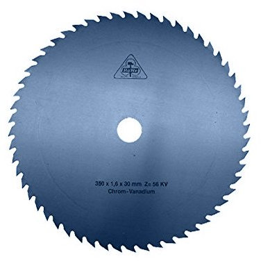 HaWe 805.35 Kreissägeblätter mit 56 Wolfszähne 350 mm aus CV-Stahl