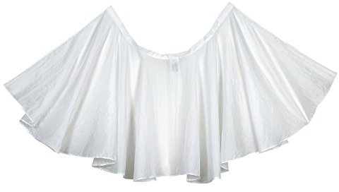 Comair 3040202 Frisierumhang Crash kurz, 85 x 85 cm, weiß