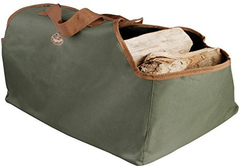 Esschert GT22 Borsone portalegno, Verde, 59 x 39.5 x 38.5 cm