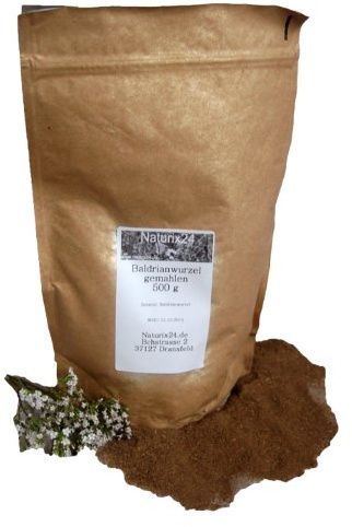 Naturix24 – Valerianrot mald – 500 g påse