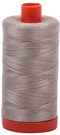 Aurifil Mako bomullstråd solid 50wt 1422yds rep beige