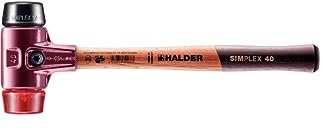 Halder 3026040 40 mm 3026 Rubber/Plastic Simlpex EH Soft-Face Mallet - Multi-Colour