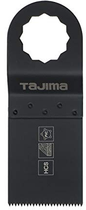 Tajima SHC34 Sägezubehör(Sägeblatt für Multitool; Sternaufnahme; für präzise Schnitte in Holz, Kunststoffe, Gipskarton; lange Lebensdauer; 34 mm; fein gezahnt)