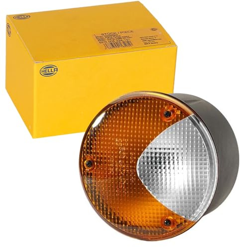 HELLA 2BE 964 169-071 Blinkleuchte - Halogen - 24/12V - Anbau/geschraubt | 2BE 964 169-071, Blinkleuchte